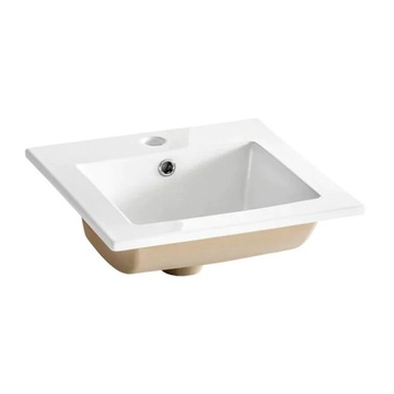 Шкафчик для ванной комнаты с умывальником 40 см Small BALI White