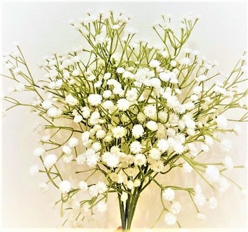Искусственные цветы гипсофилы, декоративные ветки гипсовых деревьев