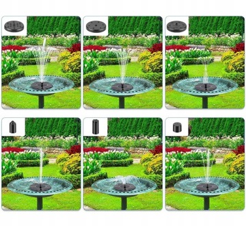 Солнечный насос для уличного садового фонтана 1,5 Вт