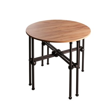 Łącznik trzykierunkowy fi25mm czarny mat