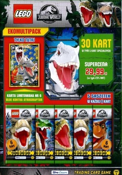 EKOMULTIPACK LEGO JURASSIC WORLD seria 3 wersja 3