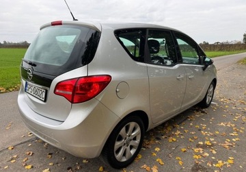 Opel Meriva II Mikrovan 1.4 Twinport ECOTEC 100KM 2010 Opel Meriva Bezwypadkowy, oryginalny lakier, instalacja gazowa LPG 1.4, zdjęcie 4
