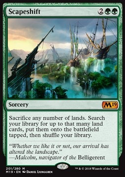 Scapeshift - podstawa talii @@@@@