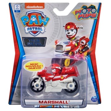 Psi patrol moto pups motocykl Marshall True Metal