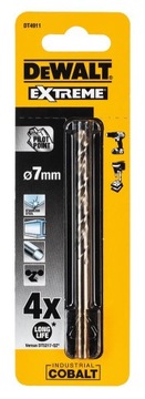 DT4911 DEWALT Wiertło kobaltowe HSS E COBALT 7.0mm