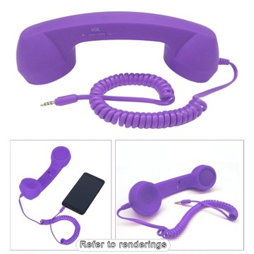 Retro słuchawka telefoniczna 3,5 mm Classic Mini