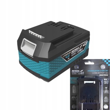 Литий-ионный аккумулятор Dedra DED7034 18 В 4 Ач