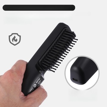 РАСЧЕСКА ДЛЯ УКЛАДКИ ВОЛОС ПРЯМАЯ ГЛАДКАЯ РАСЧЕСКА