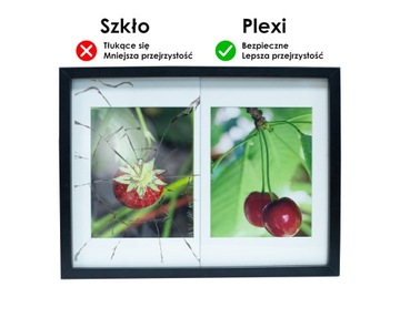 3D фоторамка глубокая 28х28 см квадратная белая