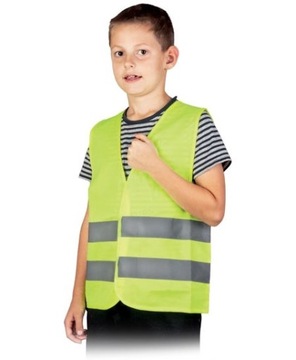 KAMIZELKA OSTRZEGAWCZA DLA DZIECI KOS-KIDS Y XS-S