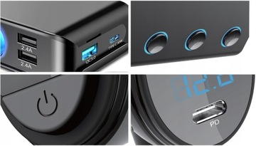 МОЩНЫЙ USB-РАЗВЕТВИТЕЛЬ ДЛЯ ЗАЖИГАЛКИ BJ1