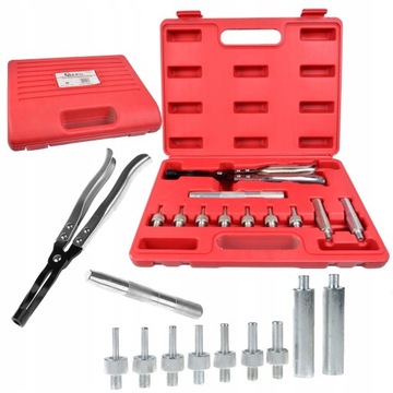 КОМПЛЕКТ ДЛЯ УСТАНОВКИ КЛАПАНА, ЩИПЦЫ ДЛЯ УПЛОТНЕНИЙ, КОРПУС GEKO G02611