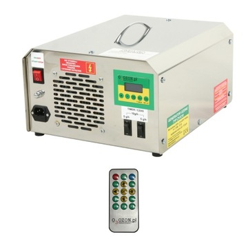 Generator ozonu/ozonator ZY-K10e wydajność 10g/h solidnie wykonany
