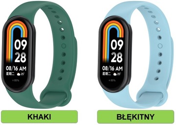 РЕМЕНЬ, БРАСЛЕТ ДЛЯ СМАРТБАНДА XIAOMI MI BAND 8 ВЫБОР СУПЕР ЦВЕТОВ |