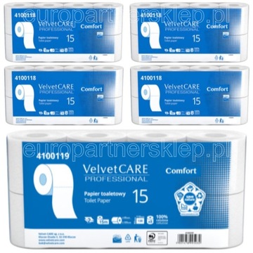 Papier toaletowy Velvet Comfort 5 opak|40x15m|2war