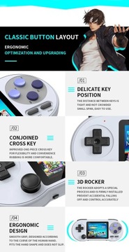 Przenośna konsola do gier SF2000 Mini przenośna konsola do gier wbudowana