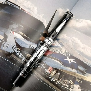 High Quality Metal Fountain Pen World Map Silver Plated Pen Men's Non