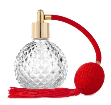 FLAKON SZKLANY NA PERFUMY Z POMPKĄ - 110 ML! GRATIS TESTER