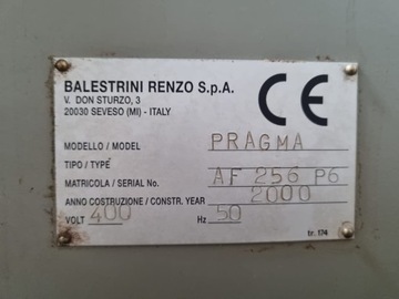 Осциллирующая дрель Balestrini Pragma