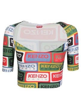 T-shirt damski dekolt Kenzo rozmiar S