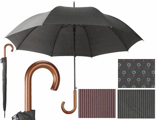 PARASOL DŁUGI PÓŁ-AUTOMAT XL RÓŻNE KOLORY