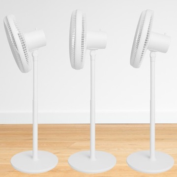 WENTYLATOR STOJĄCY WIATRAK PODŁOGOWY POKOJOWY CICHY 8 TRYBÓW + PILOT