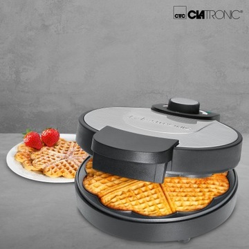 ВАФЛИ 5 ХРУСТЯЩИЕ СЕРДЕЧКИ CLATRONIC WA 34