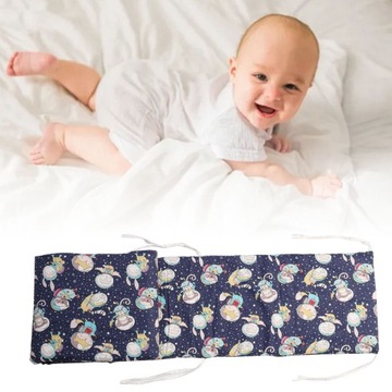 Съемный бампер детской кроватки, подходит для детей до 64 лет.