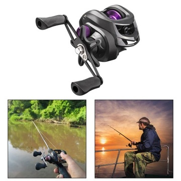 Baitcaster High Speed ​​рыболовная катушка Baitcaster с передаточным числом 7,2:1