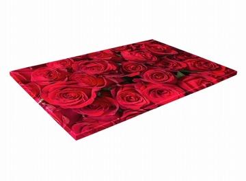 SZKLANA DESKA KUCHENNA 40x30 395b Róże
