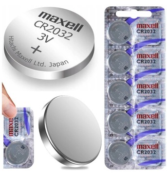 BATERIE MAXELL CR2032 5SZT HOLOGRAM LITOWA ORYGINA