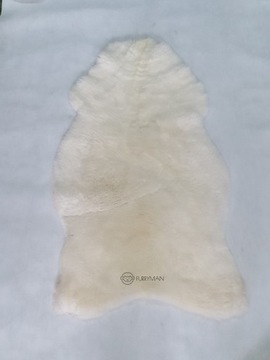 Овчина - Белый - Натуральный - XL - короткий флис