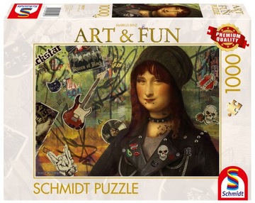 Schmidt PQ Puzzle 1000 MARKUS BINZ Mona Lisa 2024
