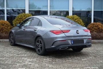 Mercedes CLA C118/X118 Coupe 2.0 220 190KM 2020 Mercedes-Benz CLA 4-Matic, AMG Line, kamera, tempomat, asystent martwego p, zdjęcie 4