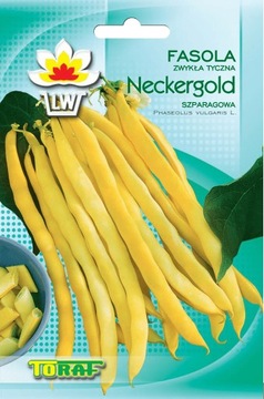 Fasola szparagowa NECKERGOLD (tyczna, żółta) - 10g