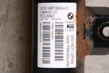 BMW F31 LCI 328DX 328IX 330IX TLUMIČ PRAVÝ PŘEDNÍ USA 6873828