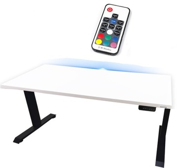 BIURKO ELEKTRYCZNE REGULOWANE STABILNE KOMPUTEROWE PRODUCENT METALOWE