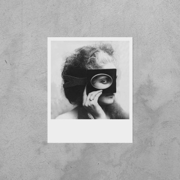 Kartka pocztowa: Fotografia Frida Polaroid Art Lue