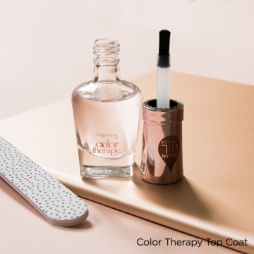 Sally Hansen Color Therapy Top Coat Shine Durability