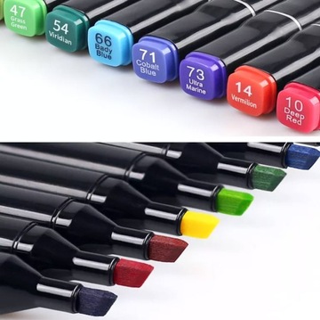 ПРОФЕССИОНАЛЬНЫЕ АЛКОГОЛЬНЫЕ МАРКЕРЫ 48шт фломастеры, маркеры, сумка, набор, качество