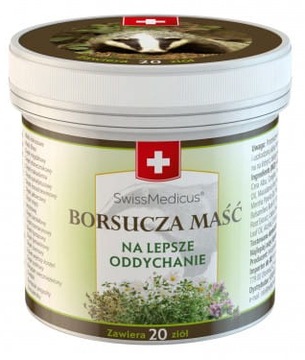 Borsucza maść 125ml KASZEL oddychanie HERBAMEDICUS