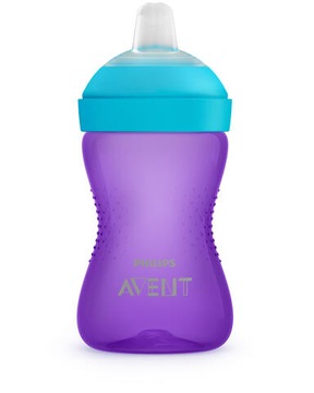 Philips Avent Kubek z miękkim ustnikiem 300ml 9m+ fioletowy SCF802/02