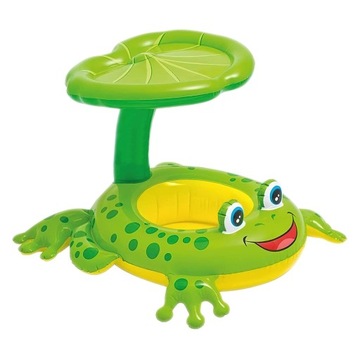 ДЕТСКОЕ КОЛЕСО ДЛЯ ПЛАВАНИЯ С СИДЕНЬЕМ И ВЕРШИНКОЙ, FROG FROG