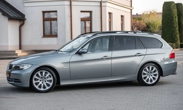 BMW Seria 3 E90-91-92-93 2007 BMW Seria 3 330xd 231KM Panorama Duza Navi SKora Alu PDc NOWY ROZRZAD, zdjęcie 6