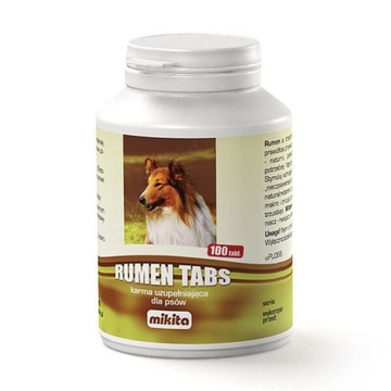 MIKITA RUMEN TABS 100 TABLETEK ŻWACZ DROŻDŻE WITAM