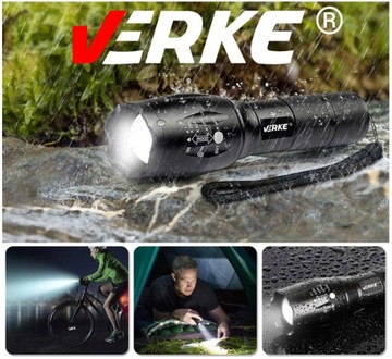 ZOOM ВОЕННЫЙ ТАКТИЧЕСКИЙ СВЕТОДИОДНЫЙ АККУМУЛЯТОРНЫЙ ФОНАРЬ