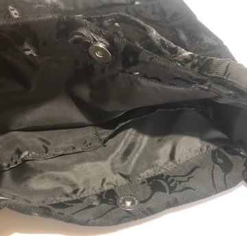 SZTRUKS TORBA WOREK TOREBKA SZHOPERKA CZARNA