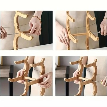 КОРЗИНА ДЛЯ ФРУКТОВ TWICKER С УЗОРОМ 3-х ярусная Элегантная Стильная