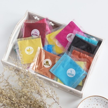 Слюдяная порошковая краска для смолы 5 г Роза