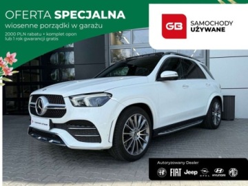 Mercedes GLE V167 2019 Mercedes-Benz GLE 3.0 389KM AMG Line Pneumatyka 4Matic Automat Panorama